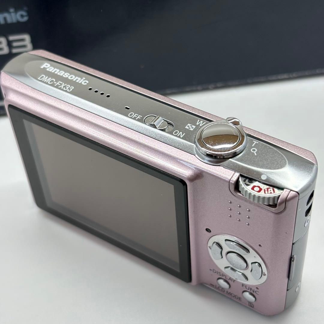 2812 極美品‼︎ パナソニック LUMIX FX33 ピンク デジタルカメラ