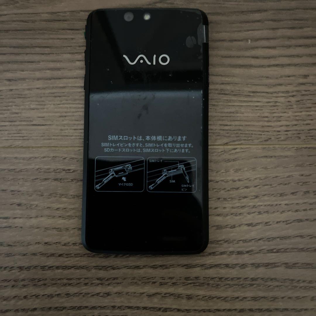 【ジャンク】VAIO スマートフォン 本体 ブラック