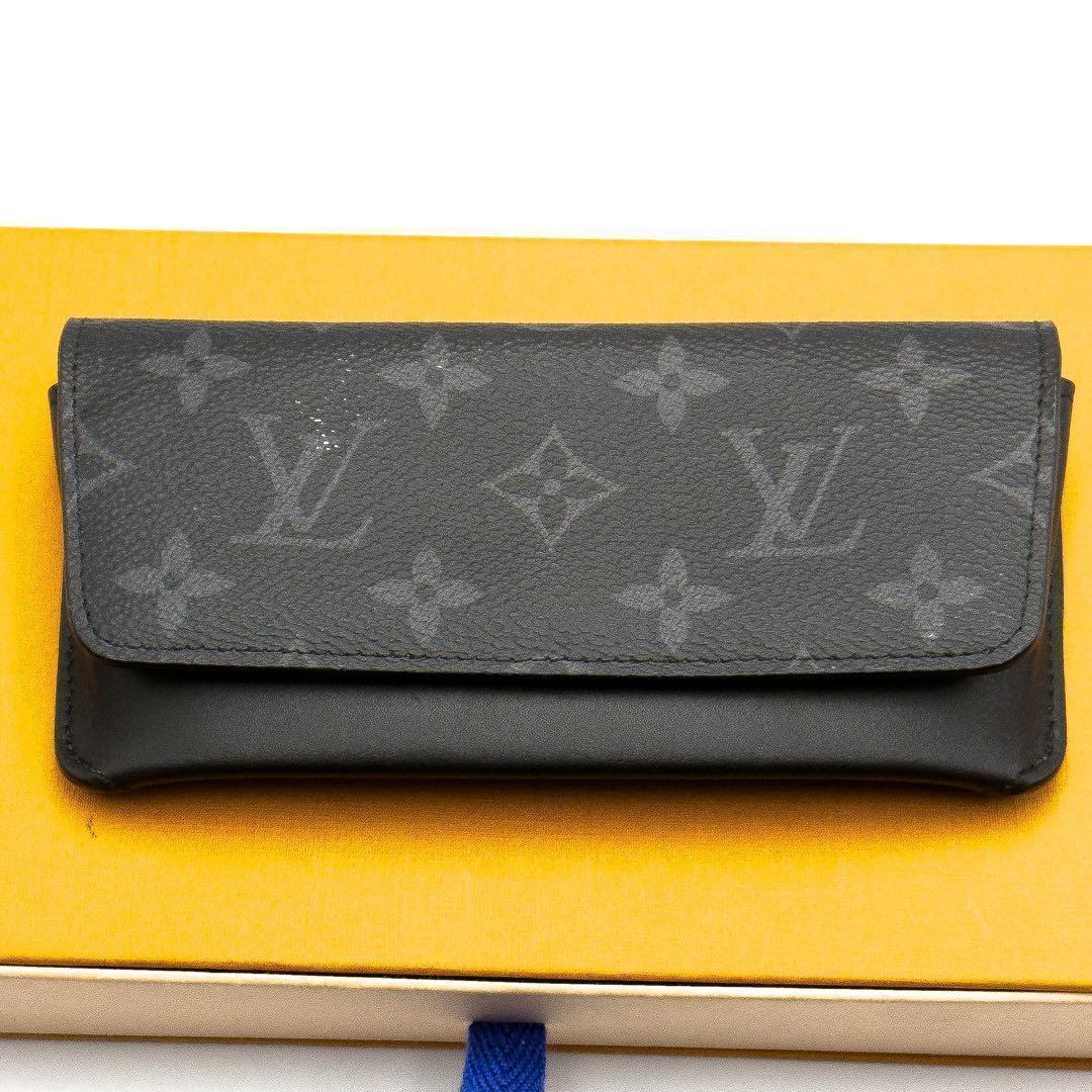 ルイヴィトン【最高級美品】モノグラムエクリプスエテュイ眼鏡ケースメガネ入れ