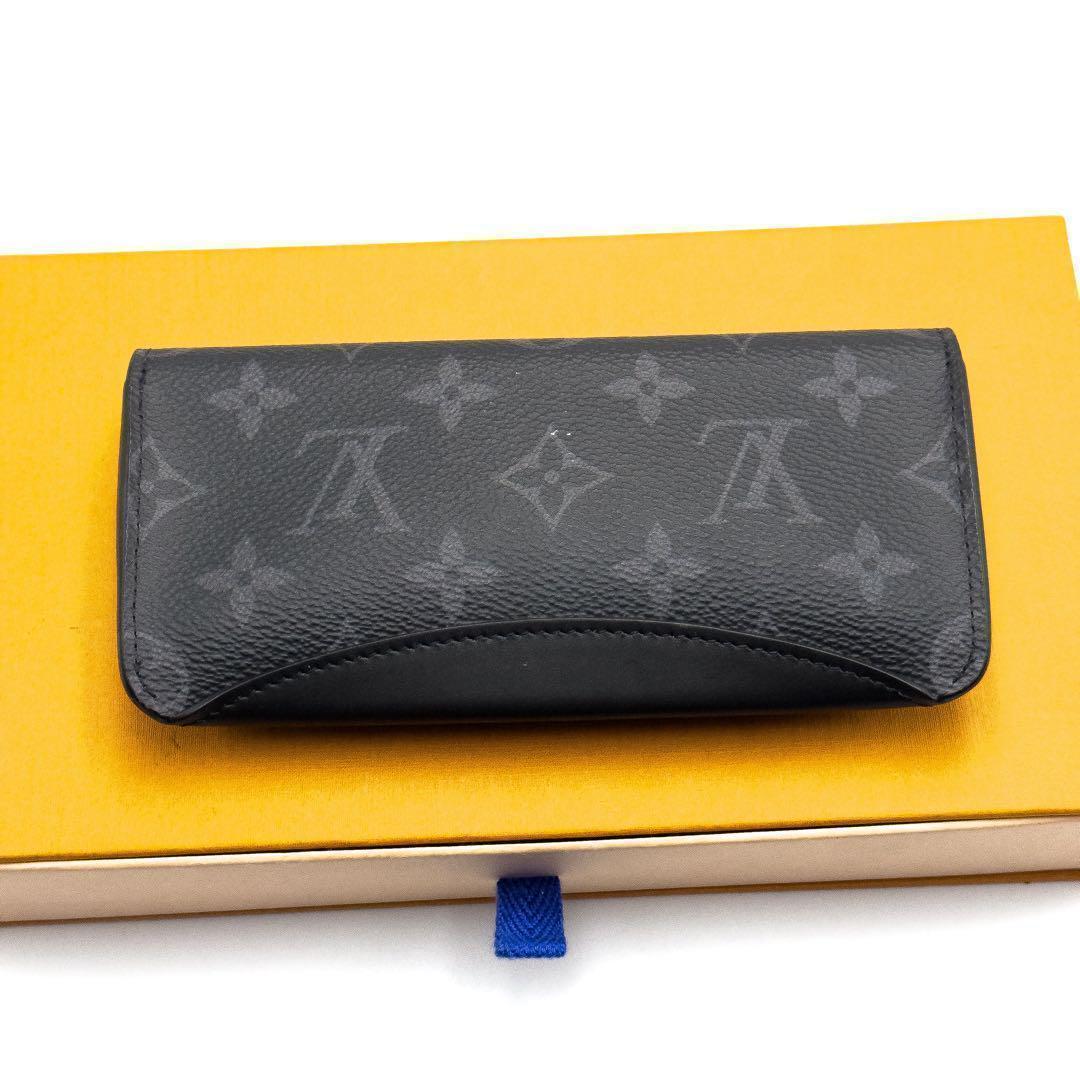 ルイヴィトン【最高級美品】モノグラムエクリプスエテュイ眼鏡ケースメガネ入れ