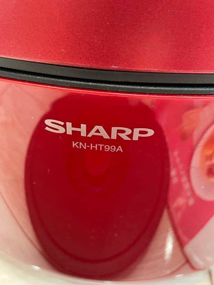 シャープSHARP 水なし自動調理鍋 KN-HT99A-R 1.6L