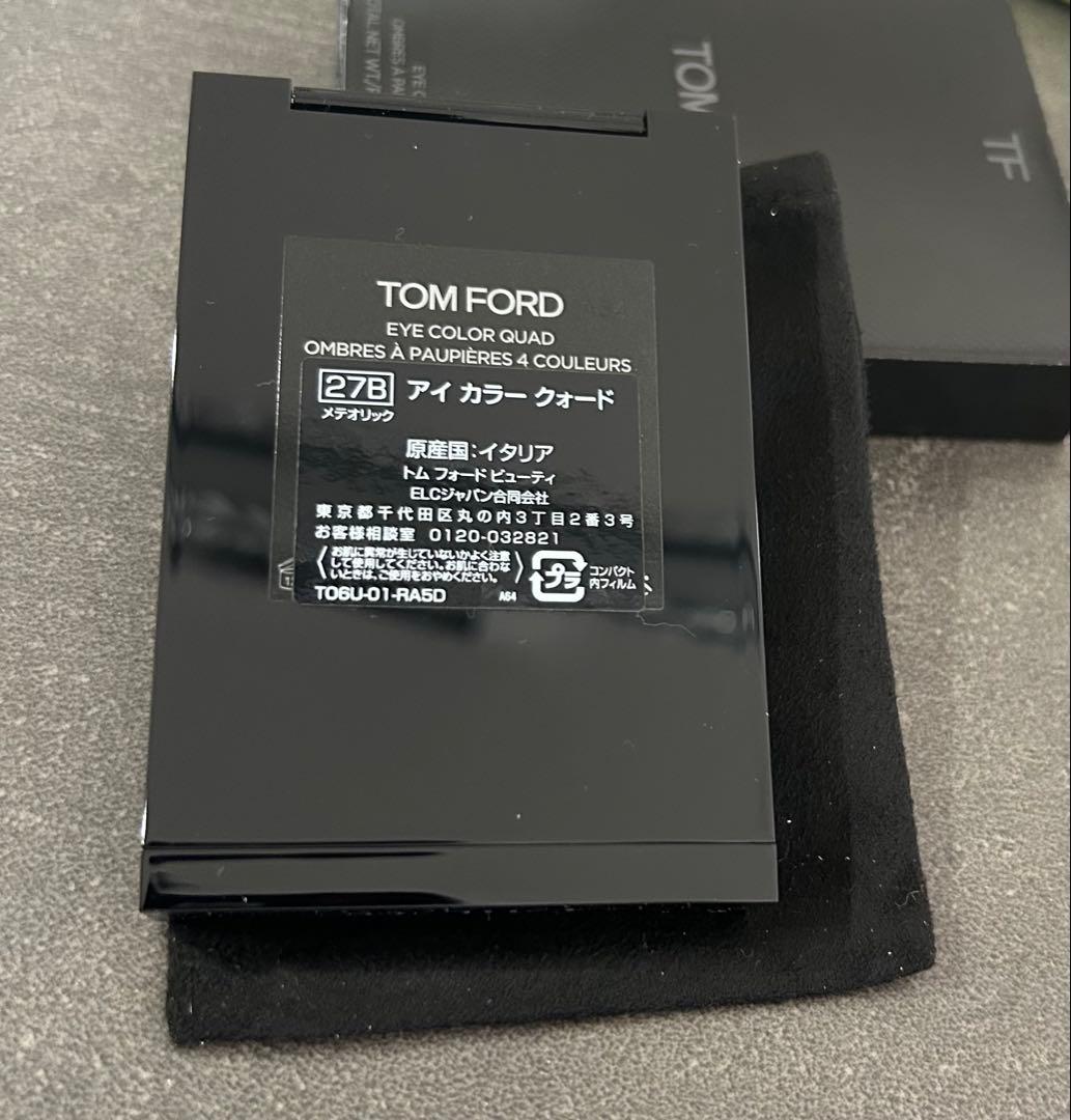 【新品】TOM FORD アイ カラー クォード 27B メテオリック
