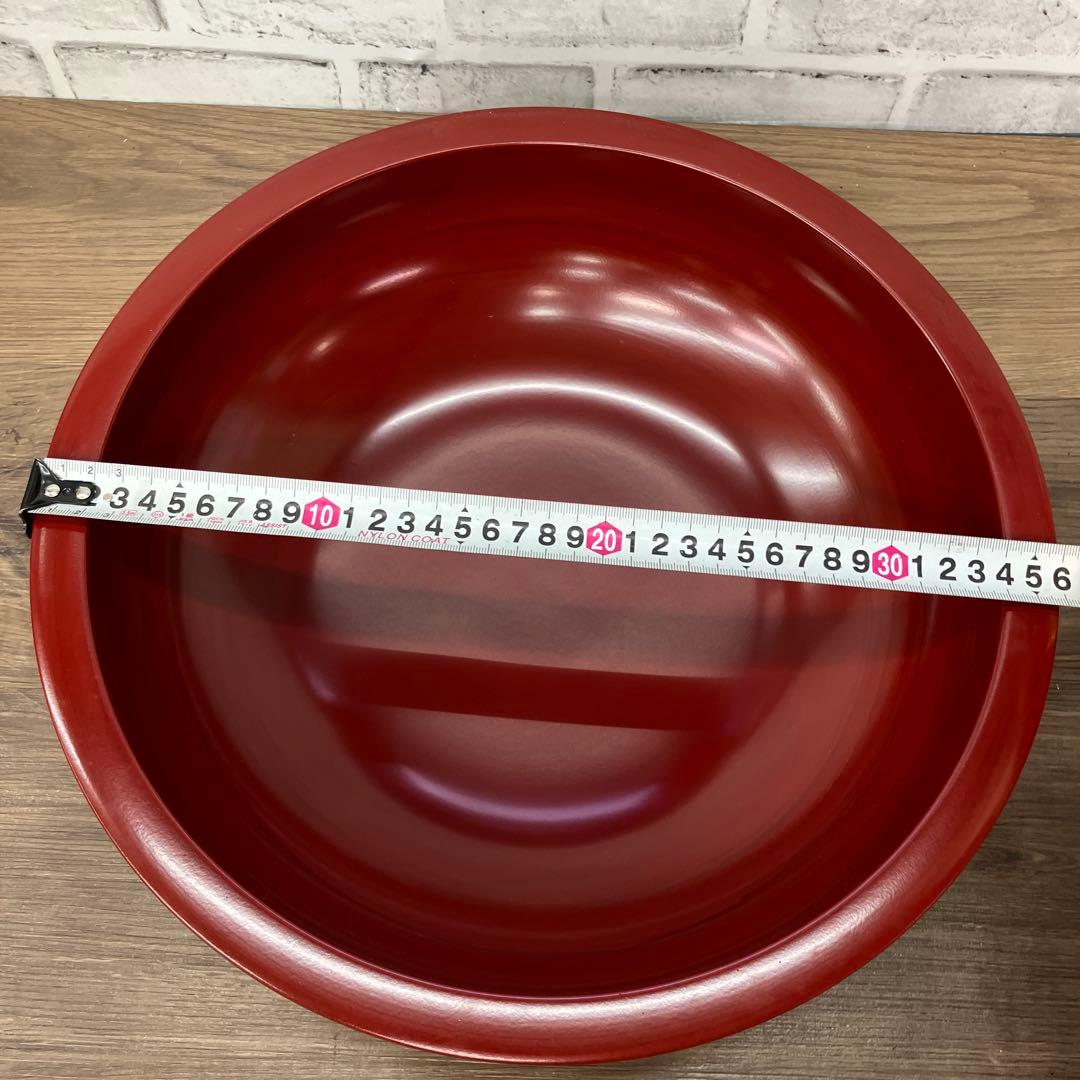 E-2 加賀山中 漆器 桂寛 菓子鉢 漆塗り 朱塗り 伝統工芸品 菓子器