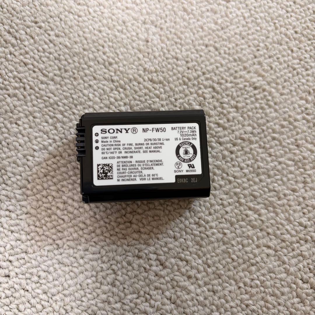 【美品】SDカード付 Sony α6100 ミラーレスカメラ 16-50mm
