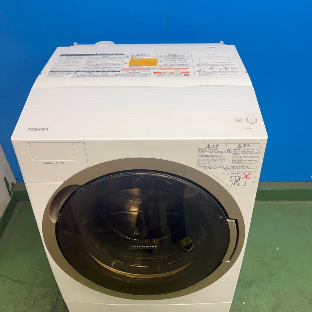 965 ウルトラファインバブル　ドラム式洗濯機　11kg 7kg 極美品　右開き
