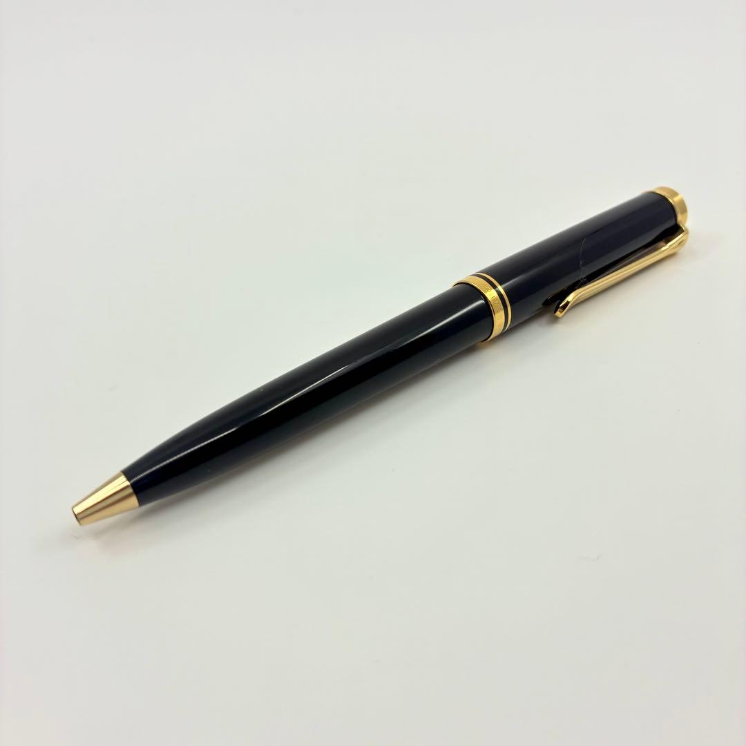 【美品】 ペリカン スーベレーン K800 ブラック ゴールド ボールペン