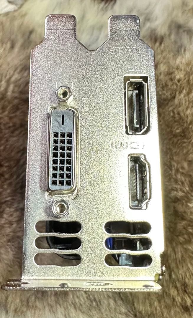 MSI GTX1050 グラフィックボード デュアルファン