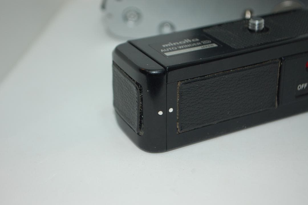 撮影可能だが少し難あり、フイルム一眼レフ　Minolta XD 標準レンズセット