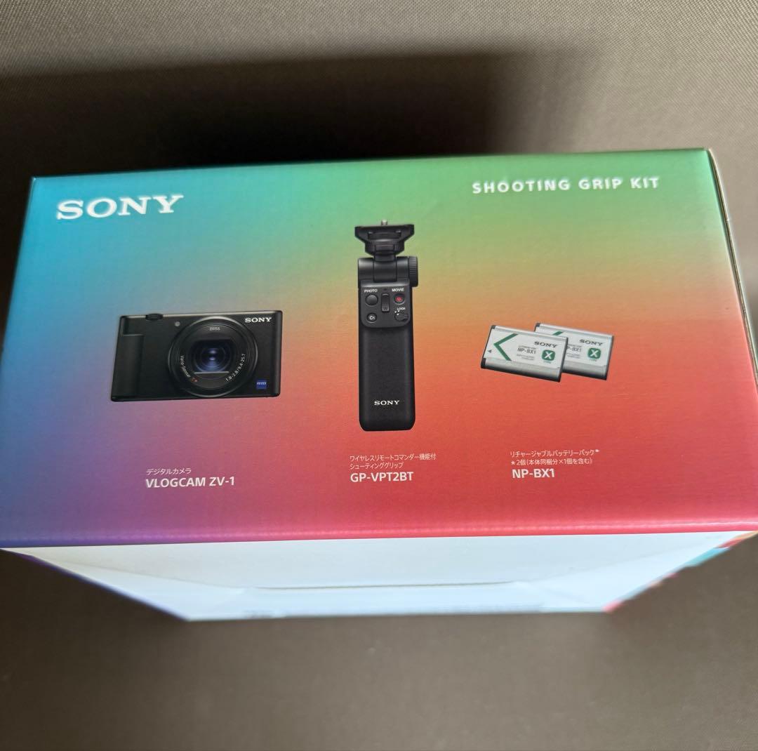 SONY VLOGCAM ZV-1 Gシューティンググリップキット