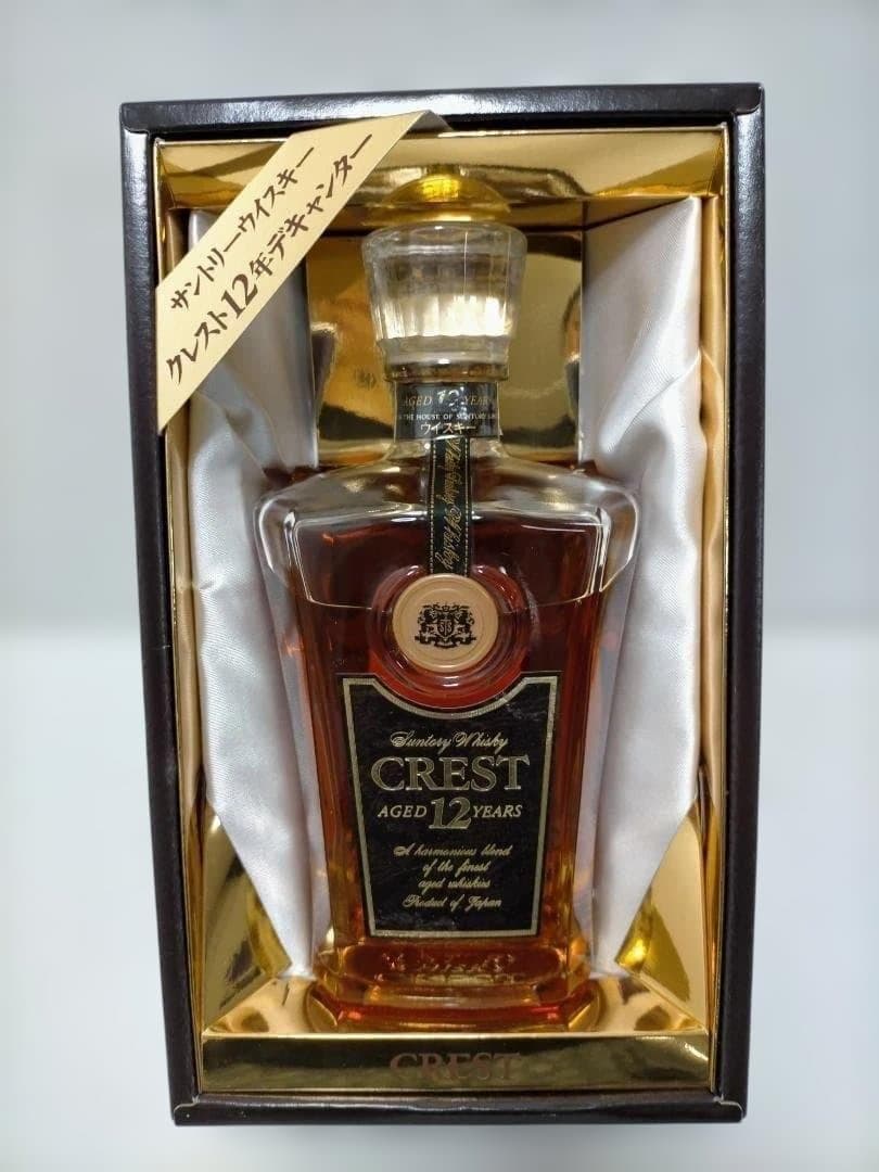 【未開栓】 Suntory CREST 12年 ウイスキー 　250812-12