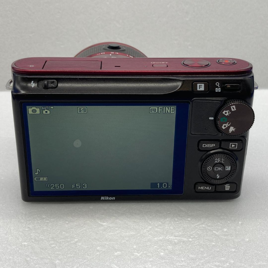 Nikon 1 J2　レッド　ダブルズーム
