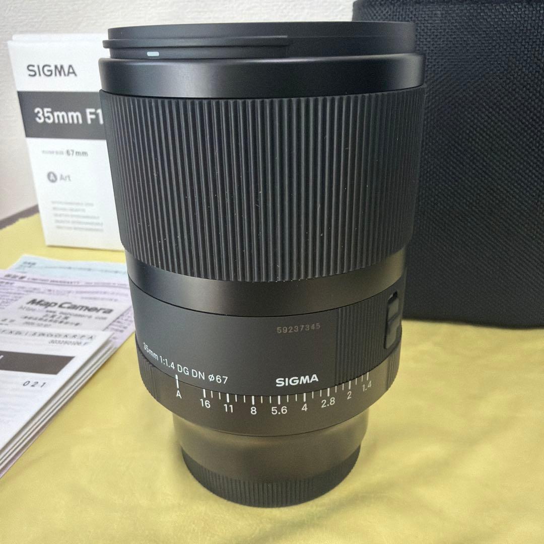 SIGMA 35mm F1.4 DG DN Artレンズ