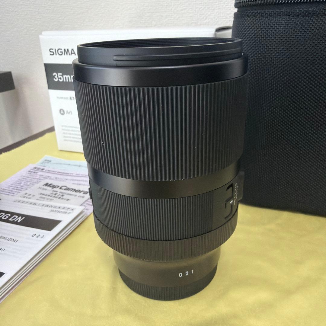 SIGMA 35mm F1.4 DG DN Artレンズ