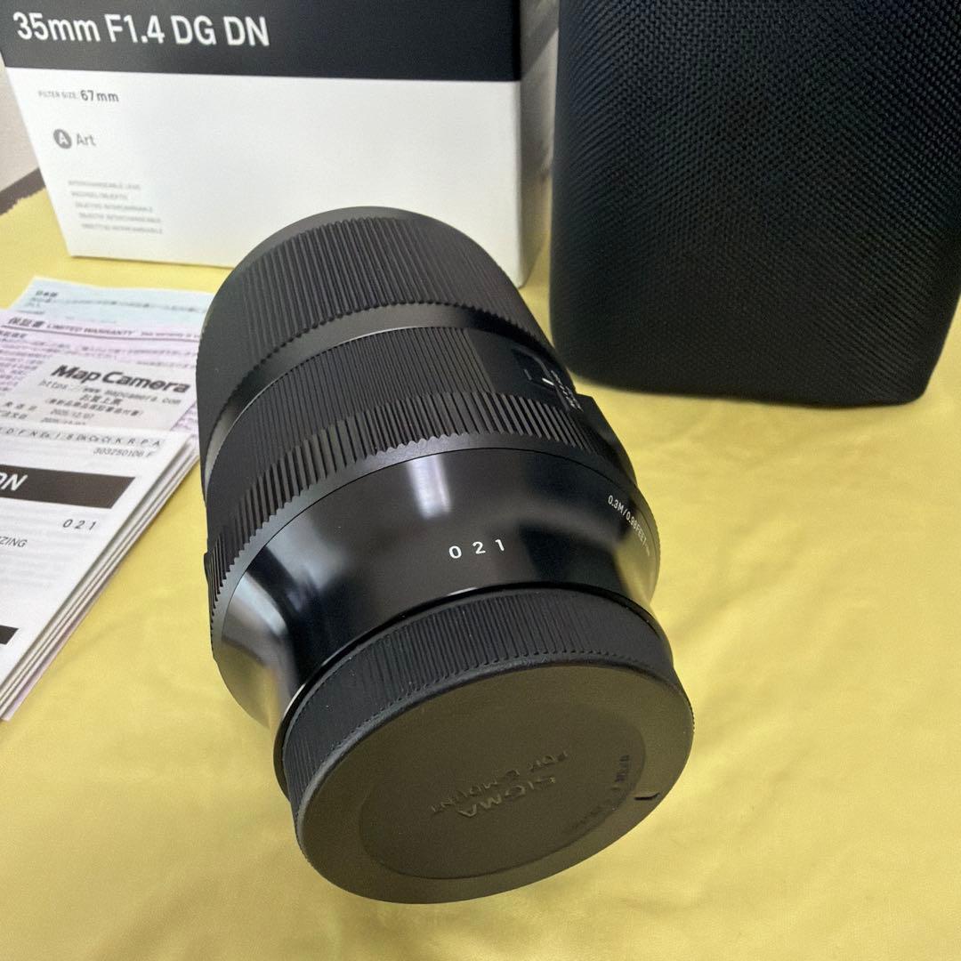 SIGMA 35mm F1.4 DG DN Artレンズ