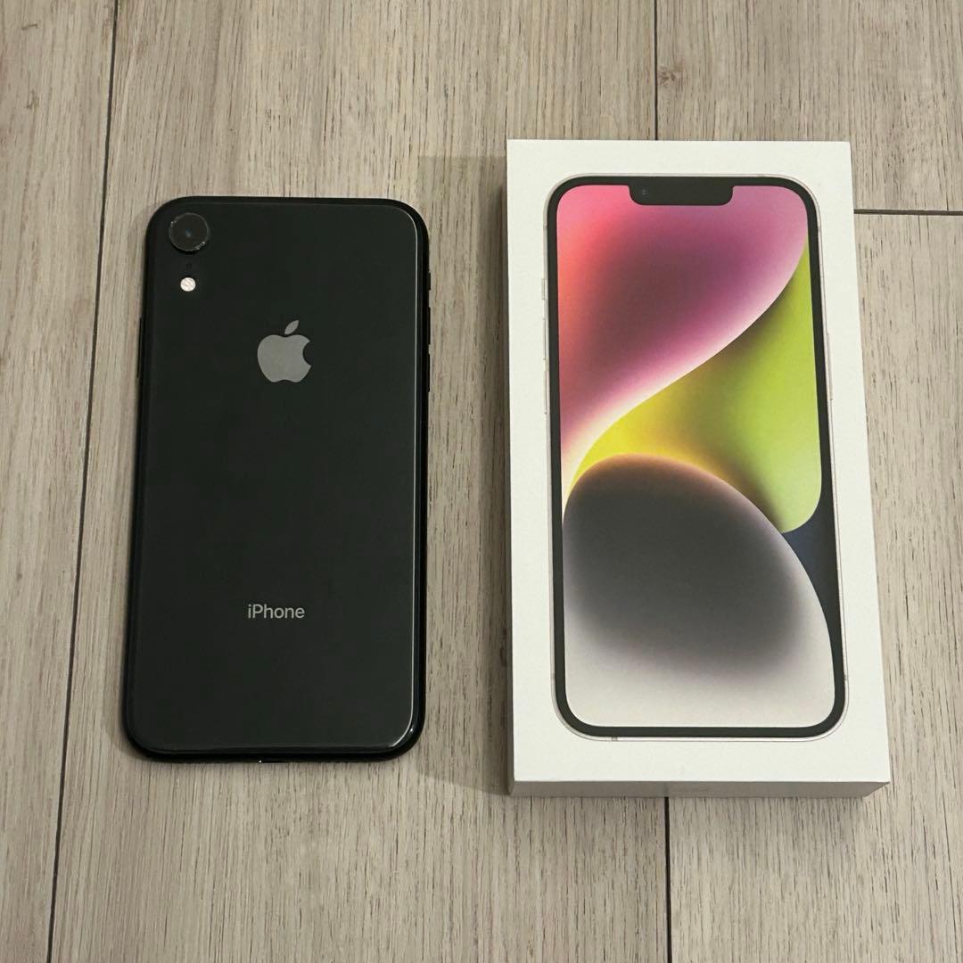 Apple iPhoneXR ブラック SIMフリー 64GB