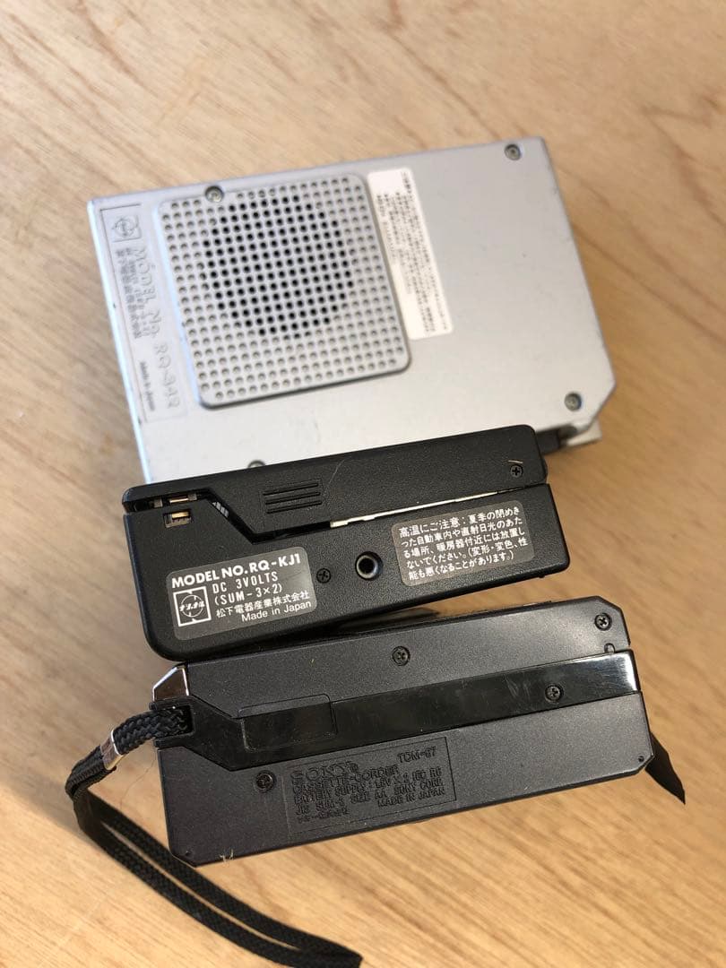 National RQ-342 カセットプレーヤーなどまとめて3点(D26)