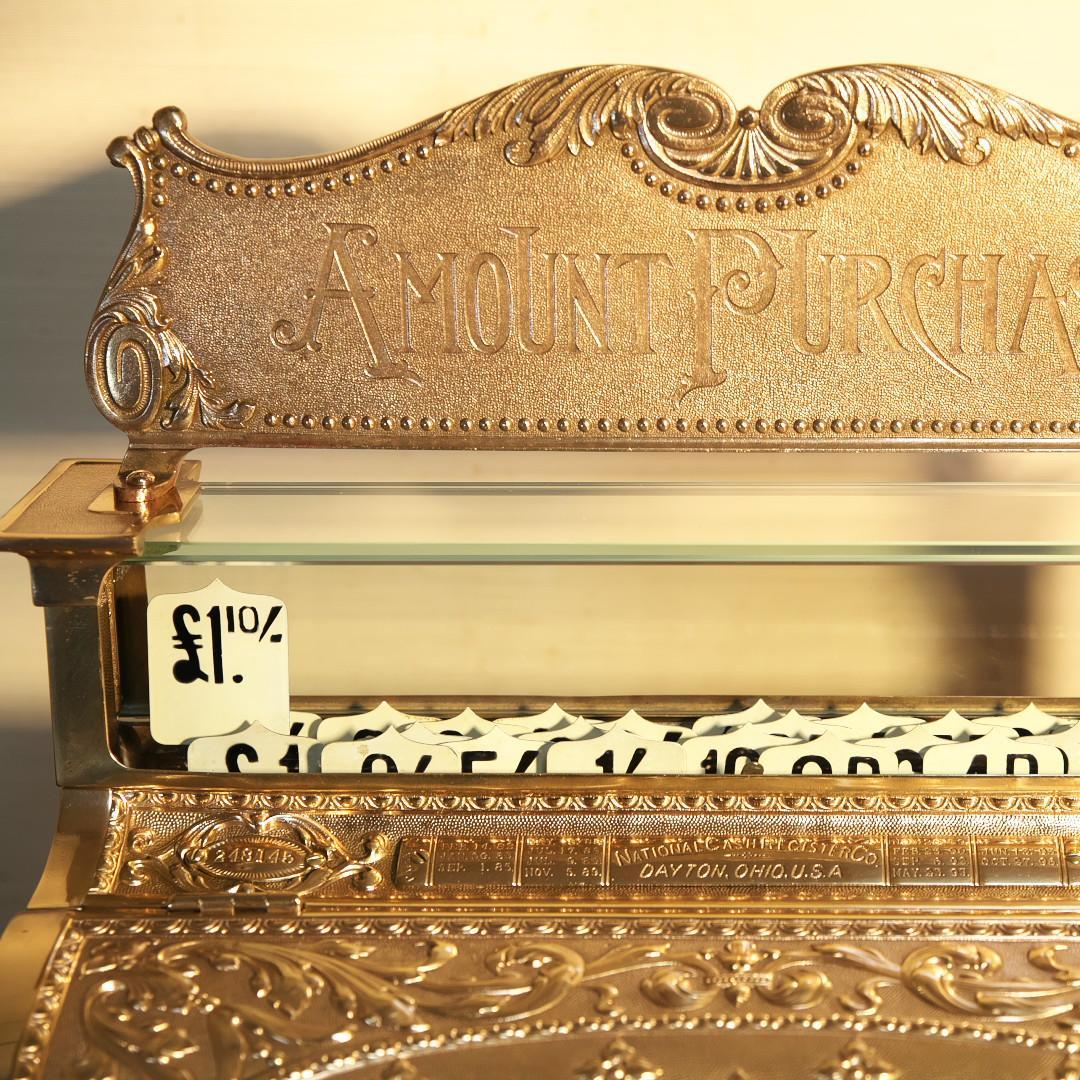 アンティークレジスター National Cash register 36