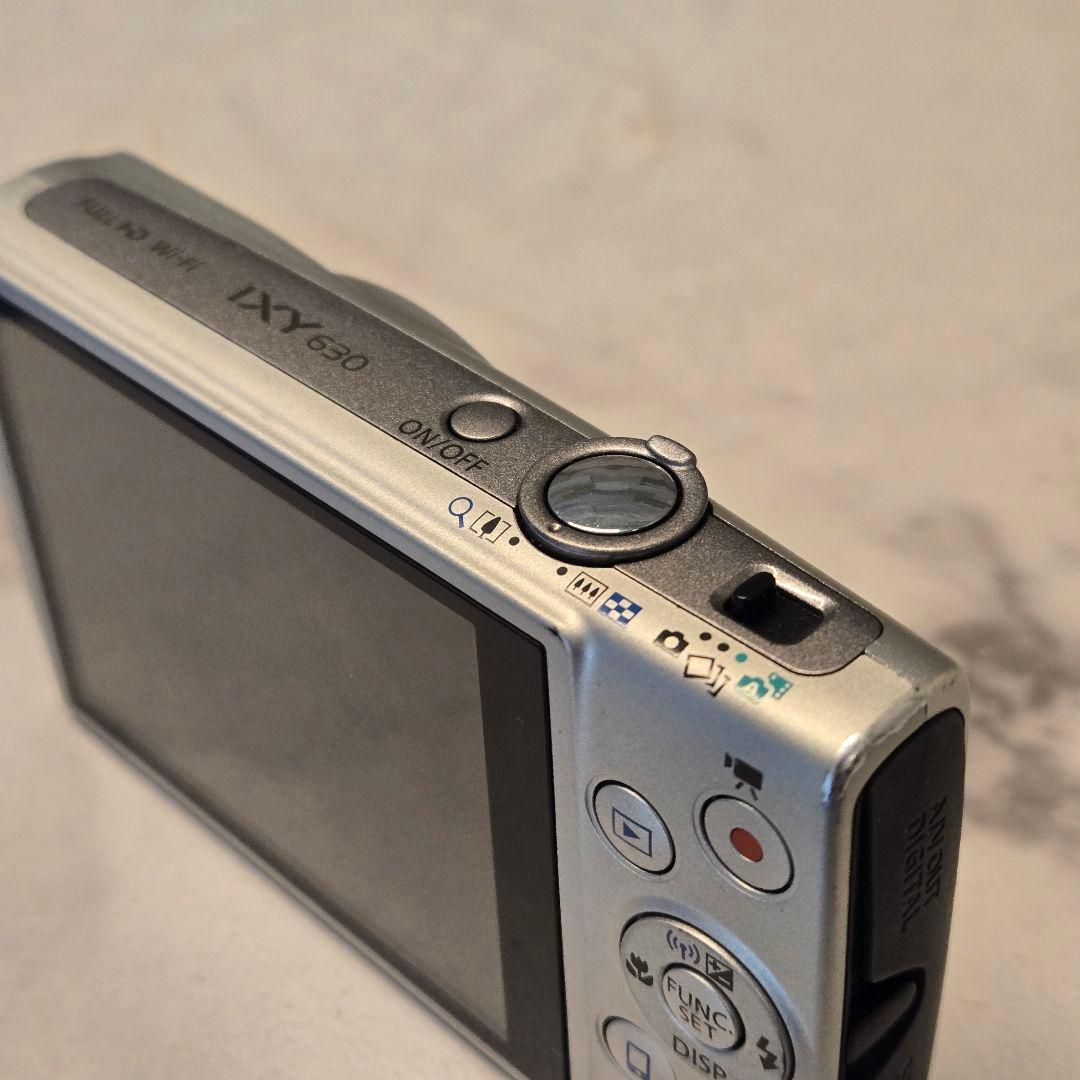 Canon IXY 630 シルバー デジタルカメラ　イクシー　キャノン