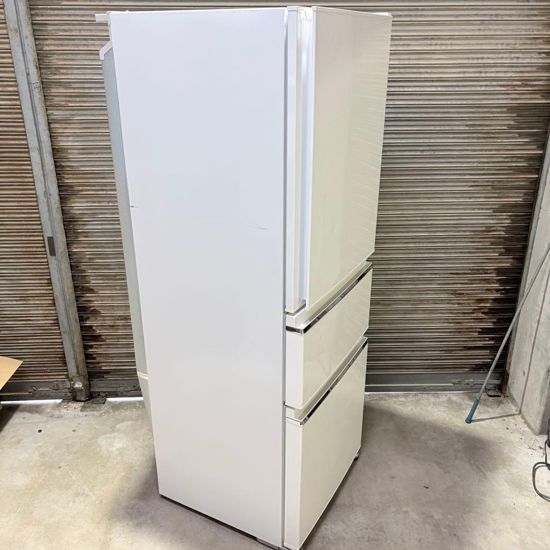 【福岡】三菱 ノンフロン冷凍冷蔵庫 MR-CX33A-W 330L 2016年製