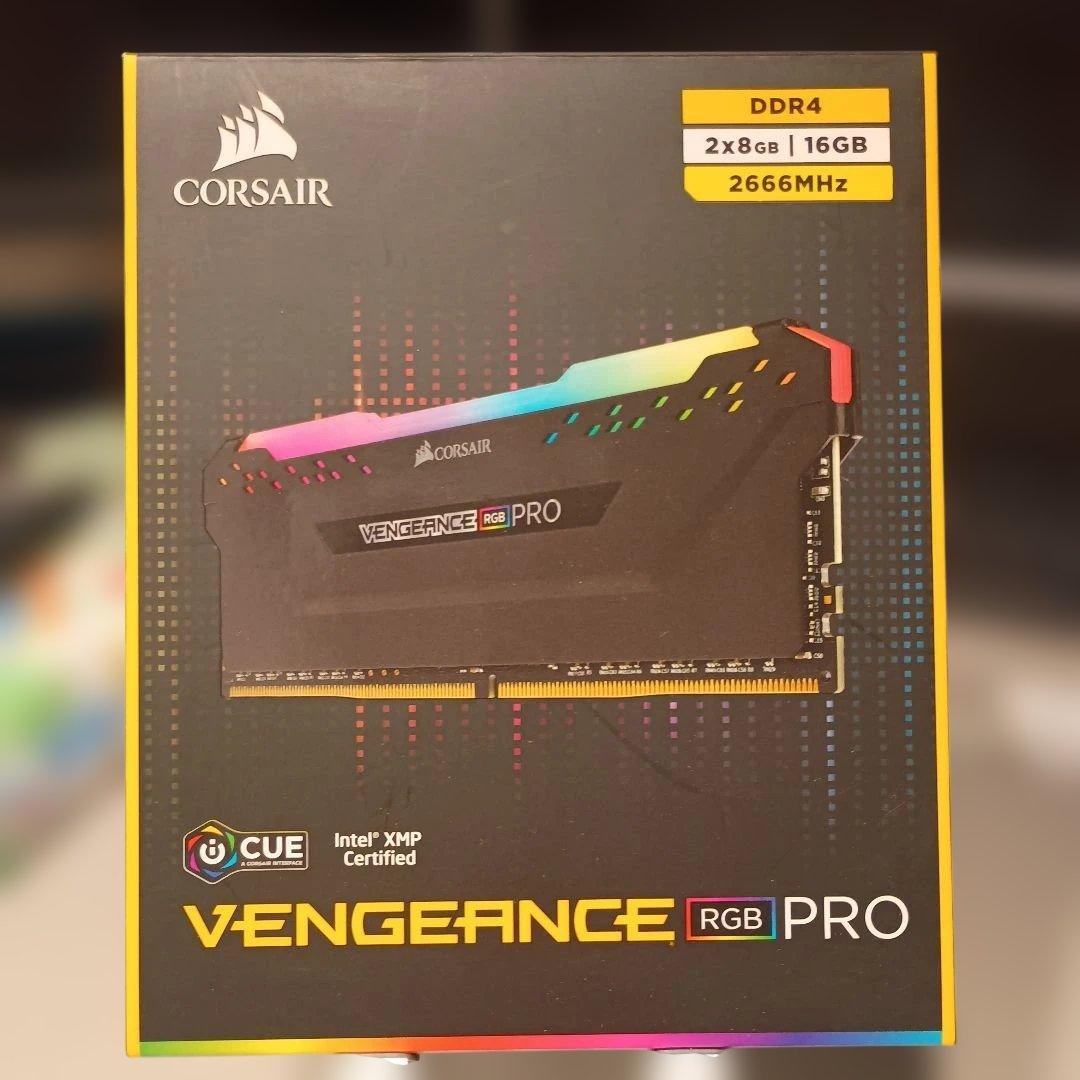 【動作確認済】CORSAIR DDR4 2666MHz 8GBx2