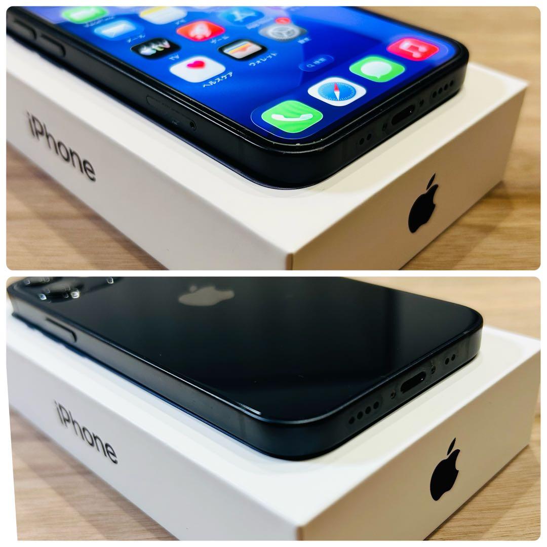【美品】iPhone 12 mini 本体 128GB SIMフリー ブラック