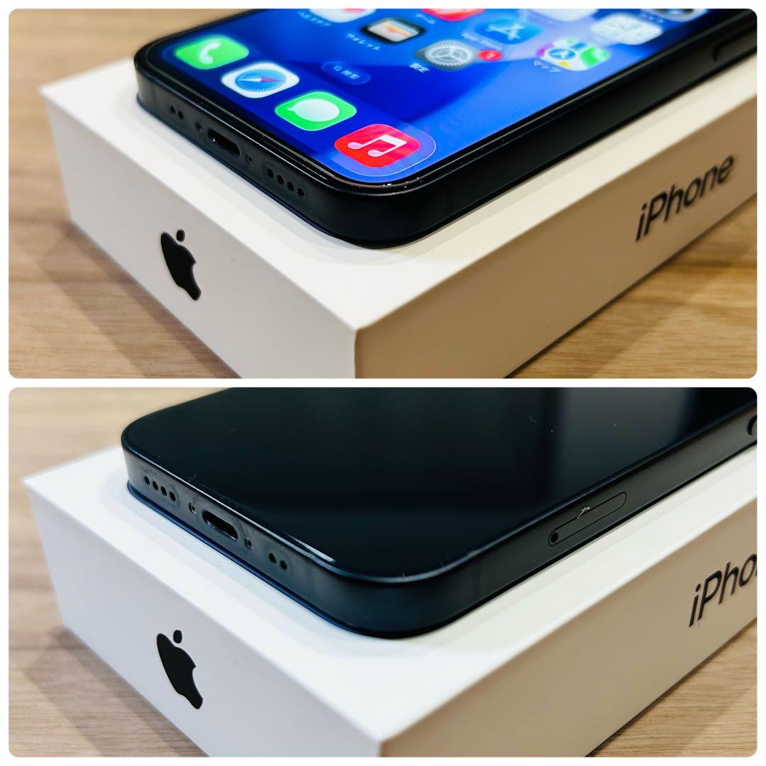 【美品】iPhone 12 mini 本体 128GB SIMフリー ブラック