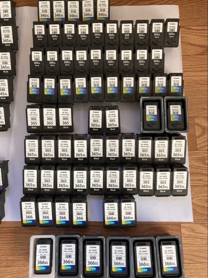 キャノン Canon 使用済み インクカートリッジ 純正 148個