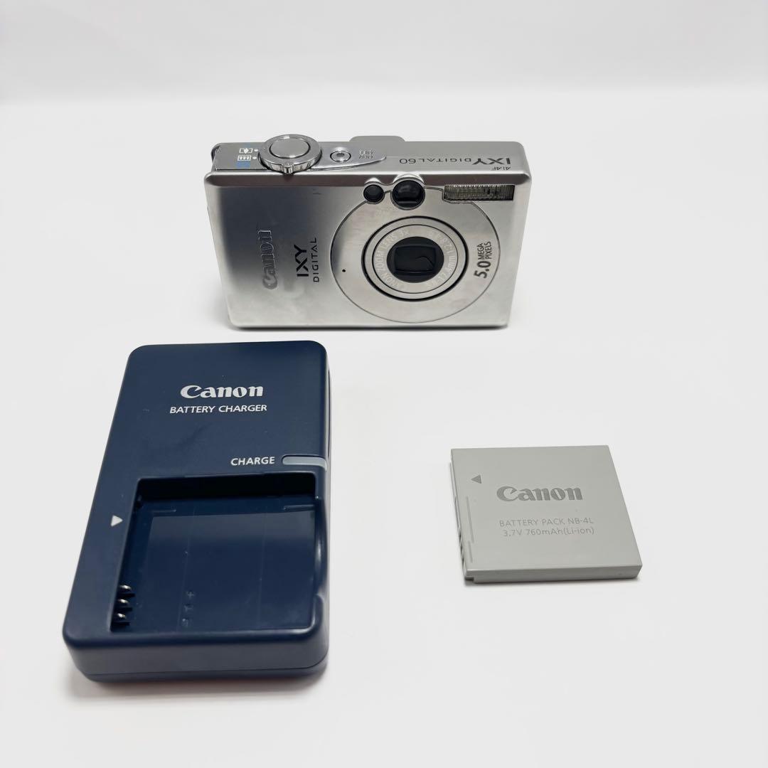 Canon IXY DIGITAL 60 シルバー デジタルカメラ