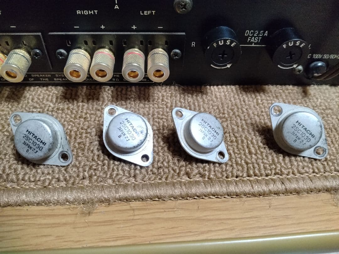 整備済 日立 HITACHI Lo-D HA-660 プリメインアンプ 動作良好
