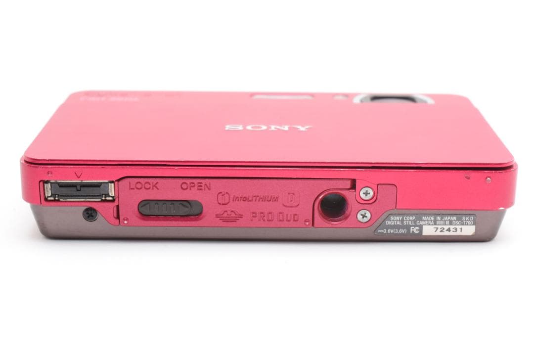 ソニー　SONY DSC-T700《本体ケース付》 M0302#A-133