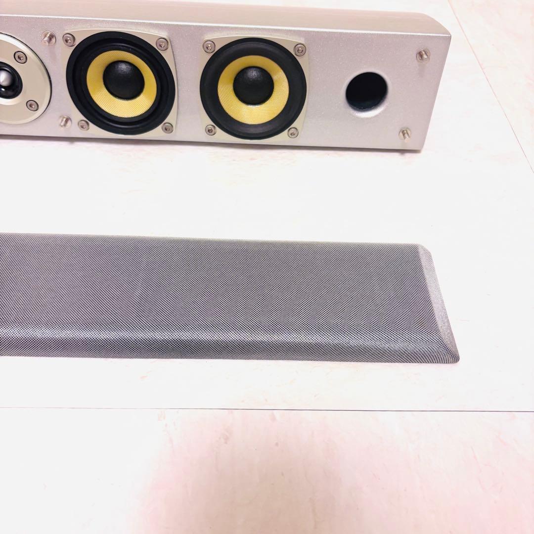 【美品】DENON SC-C7L センタースピーカー シルバー 動作音質良好