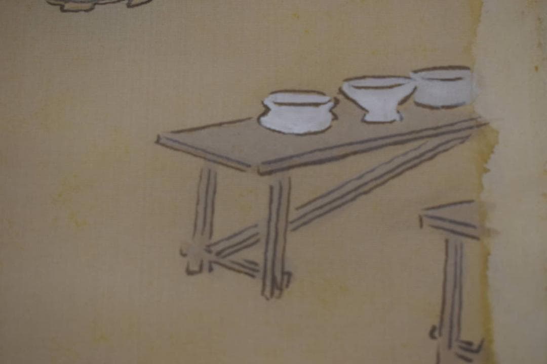 【真作】小山栄達/陶工/柿右衛門図/掛軸☆宝船☆W-598　JM