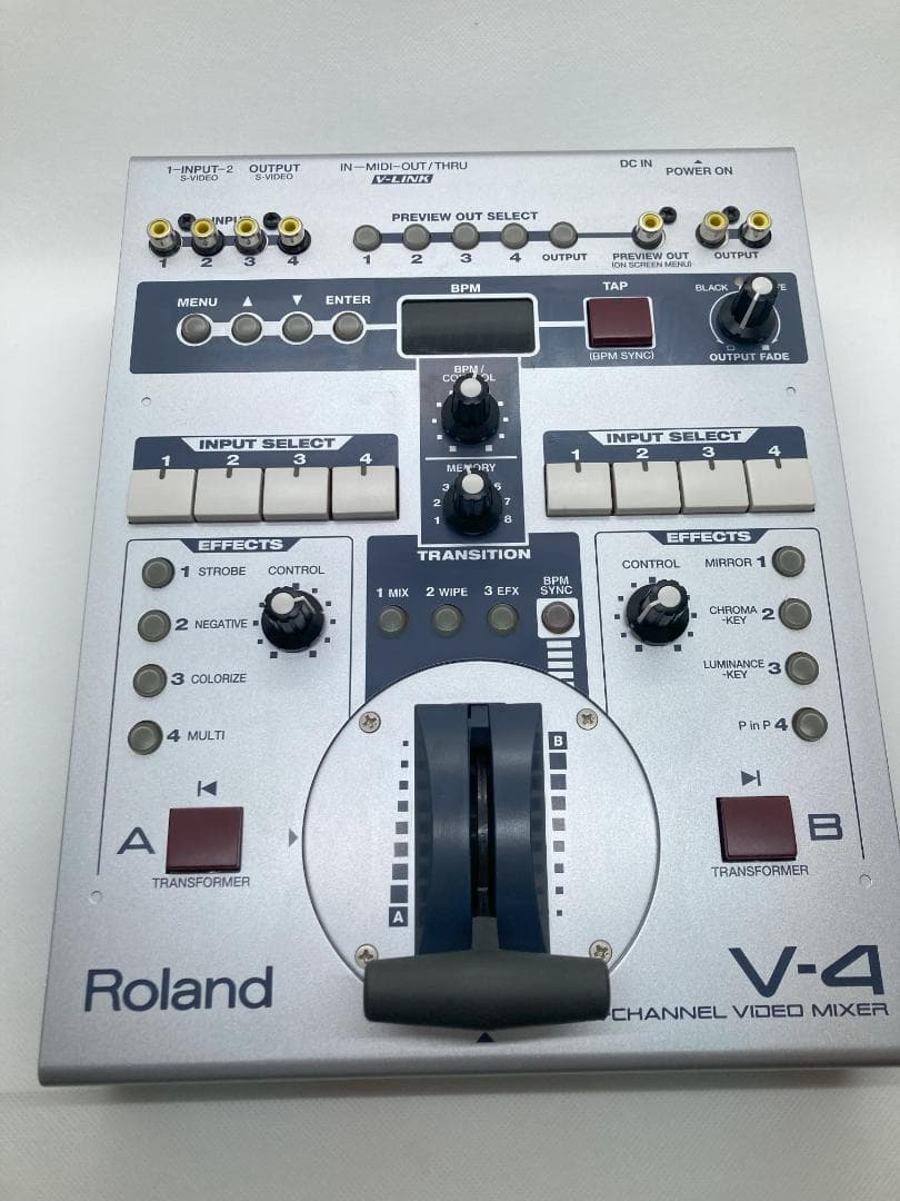Roland ローランド V-4 bideoミキサー　映像切替機　動作確認済