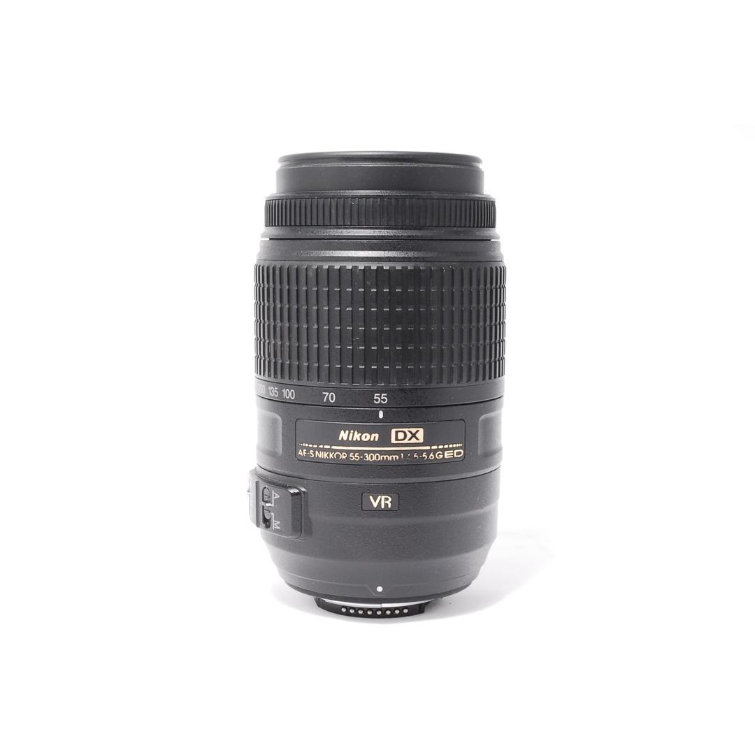 Nikon AF-S 55-300mm VR 超望遠ズーム 動作良好 手ぶれ補正