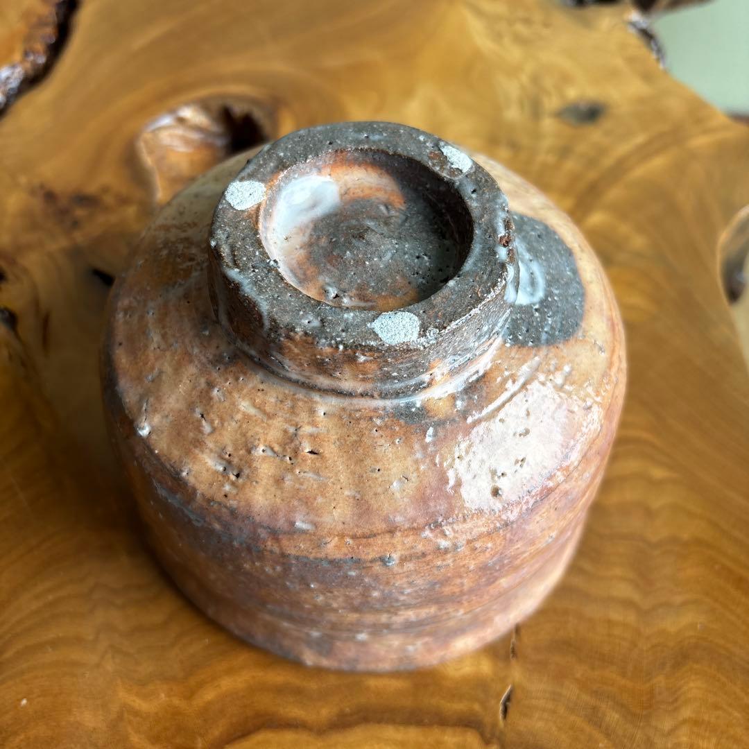 萩焼 大和義昌造 大和初瀬松緑窯 抹茶碗 茶道具 共箱(79)