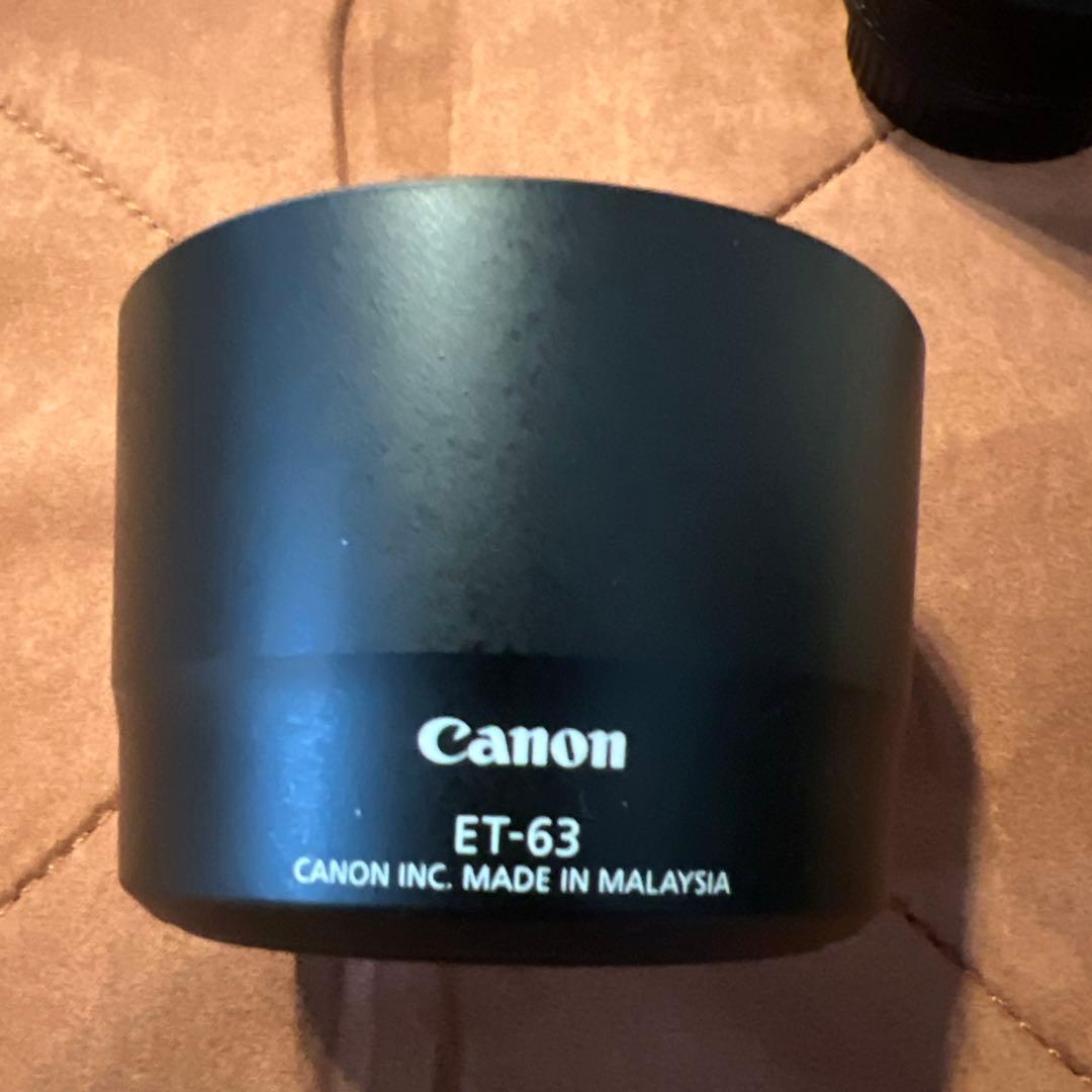 Canon EF-S 55-250 mm IS STM 純正フード　ET-63