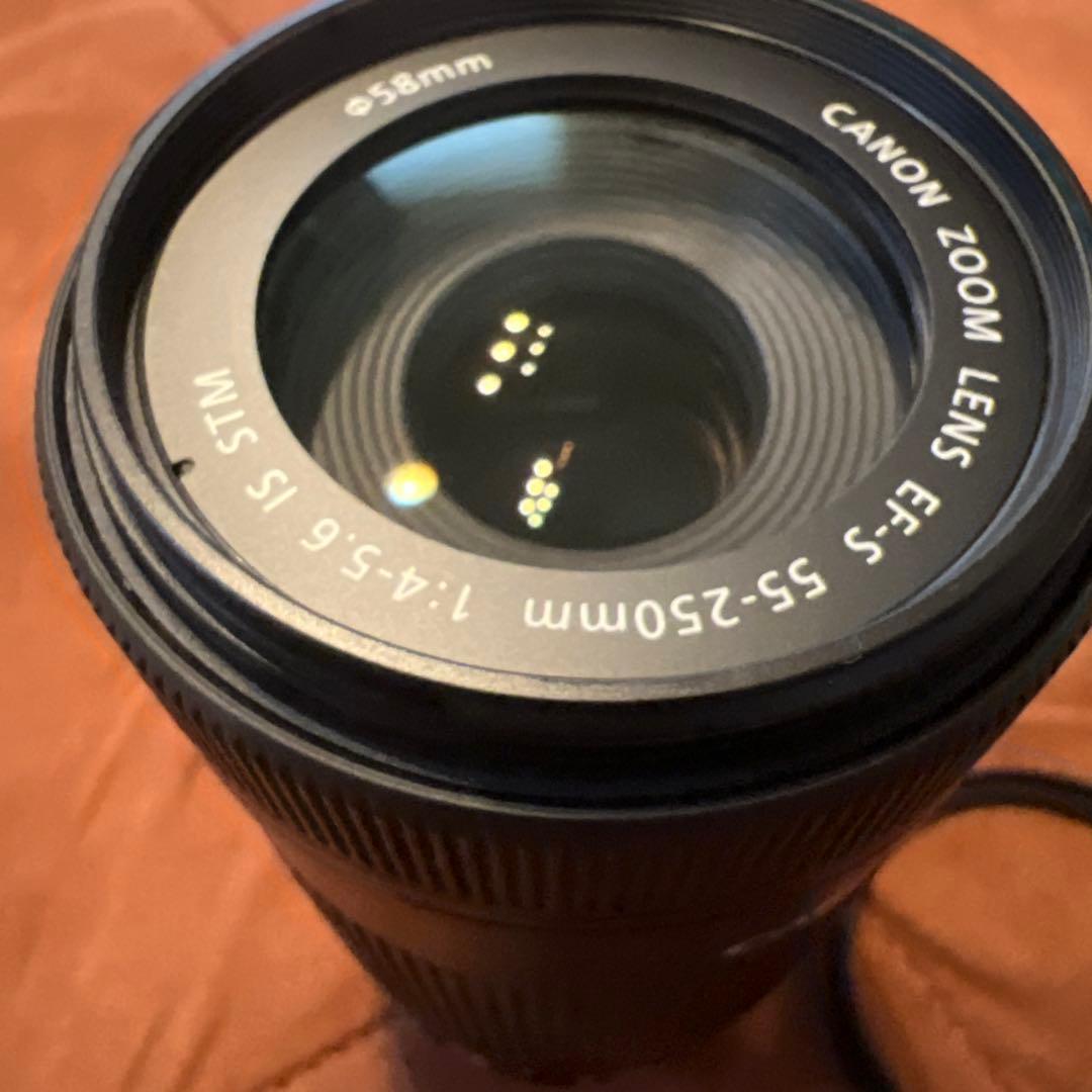 Canon EF-S 55-250 mm IS STM 純正フード　ET-63