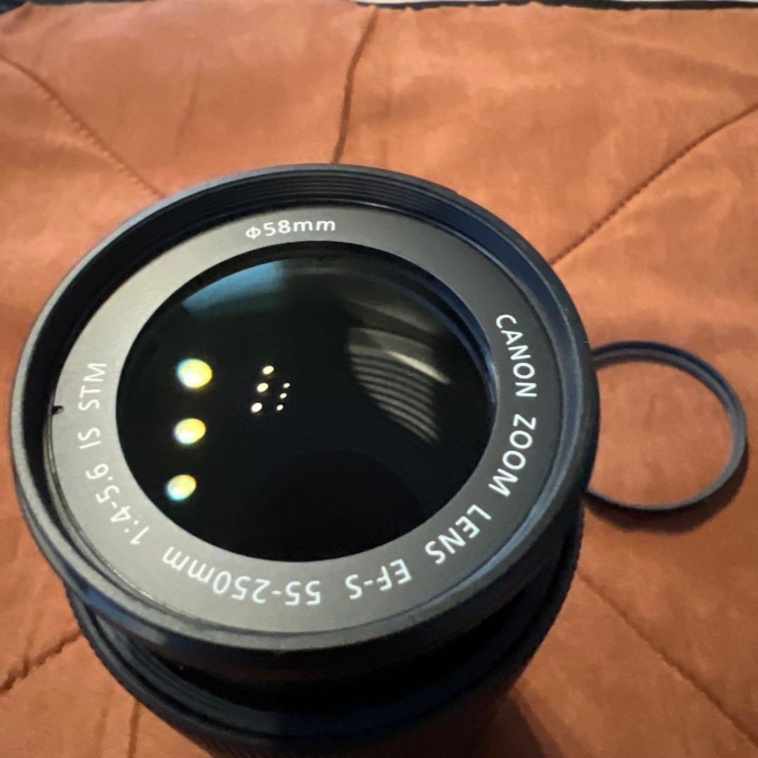 Canon EF-S 55-250 mm IS STM 純正フード　ET-63