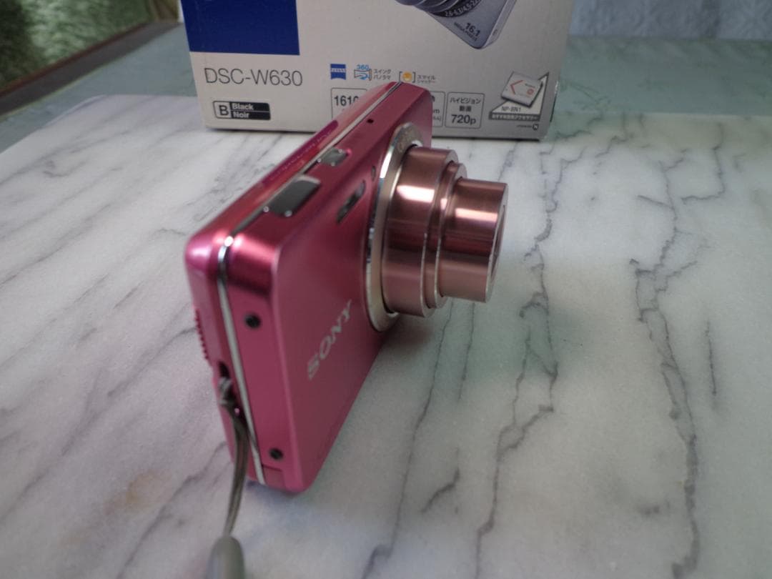 【実用品】SONY Cyber-shot DSC-W630 ピンク