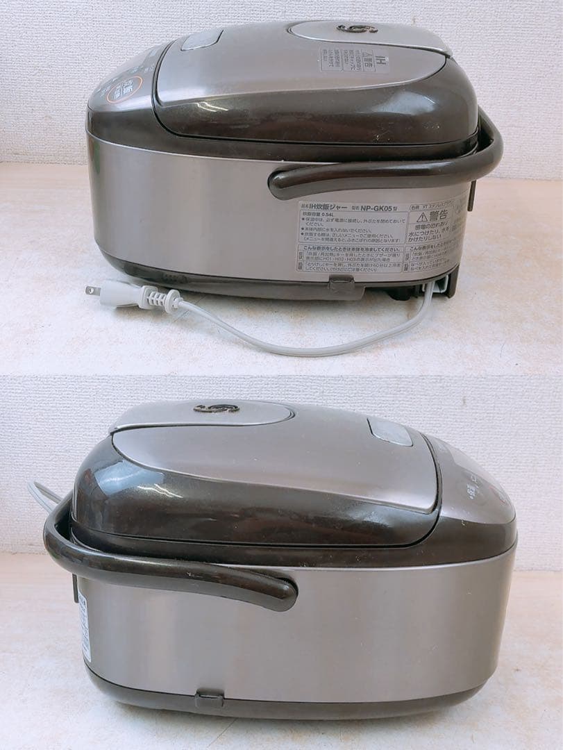 象印 IH炊飯ジャー NP-GK05型 2023年製 3合炊き 0.54L