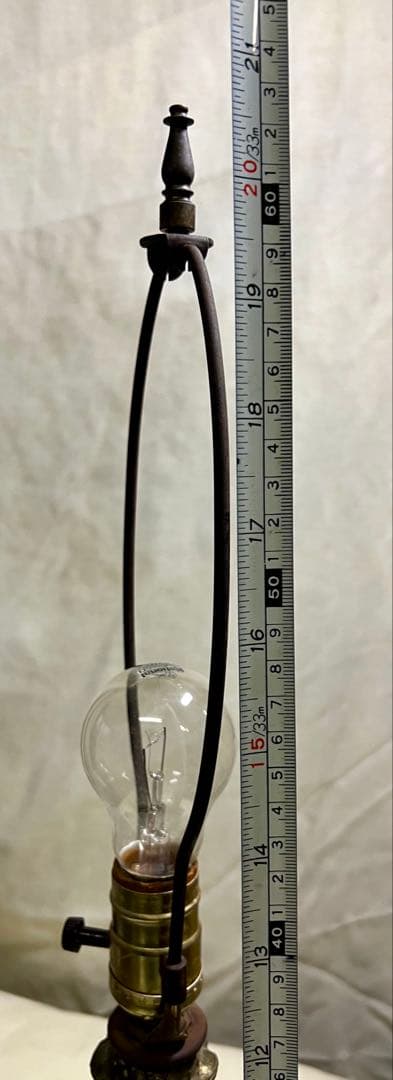 ステンドグラス　卓上ランプ　卓上照明　高さ65cm