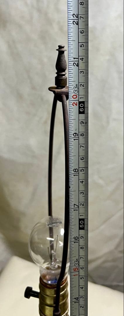 ステンドグラス　卓上ランプ　卓上照明　高さ65cm
