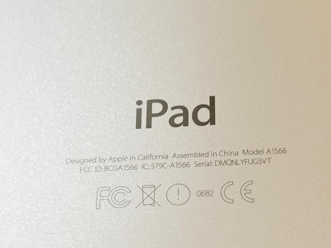iPad Air2 16GB シルバーカバー付 バッテリー86% 診断済 即使用