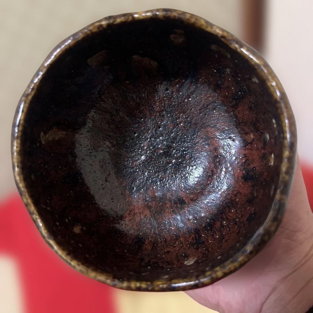 古美術　骨董品　黒楽茶碗　木箱