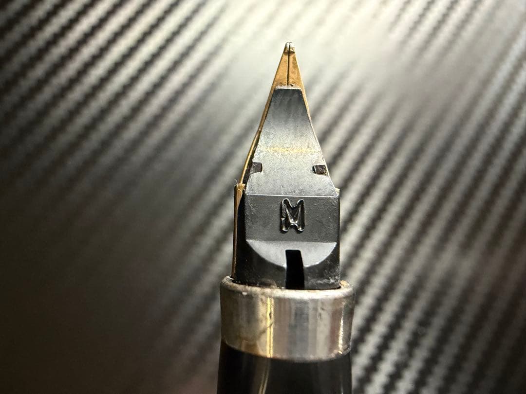 極美品 パーカー 75 万年筆 18K フランス仕様 バーメイル M 中字