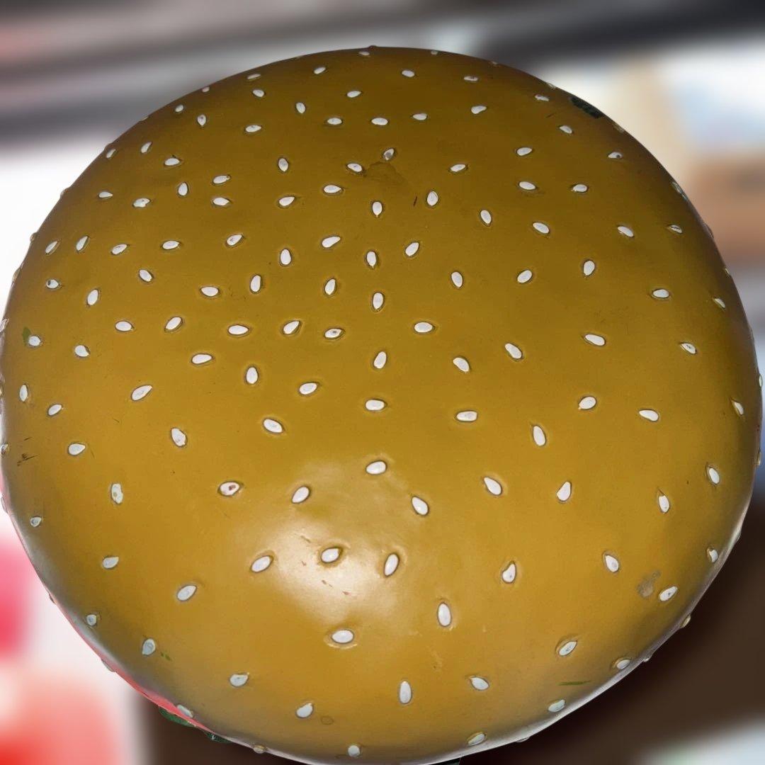 【チョビ】ロータリーヒロ ハンバーガー インテリア オブジェ 椅子 チェア