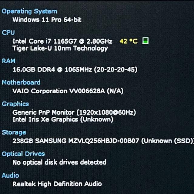 2021《薄型軽量》第11世代最上級ハイスペック【 VAIO Pro PJ 】
