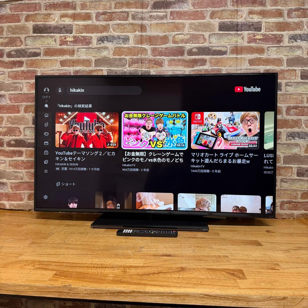 パナソニック 49V型 4K 液晶テレビ VIERA TH-49LX900