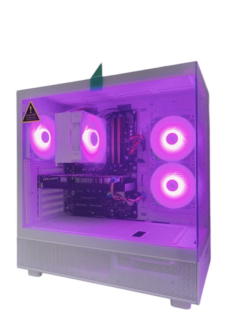 ゲーミングPC ガラス　白　i7/GTX1060/480GB/16GB