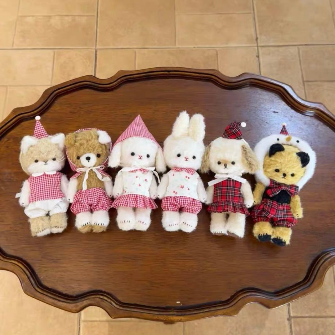 仲良しフレンズ ミックスカラーちゃん アーティストベア 海外作家 ハンドメイド
